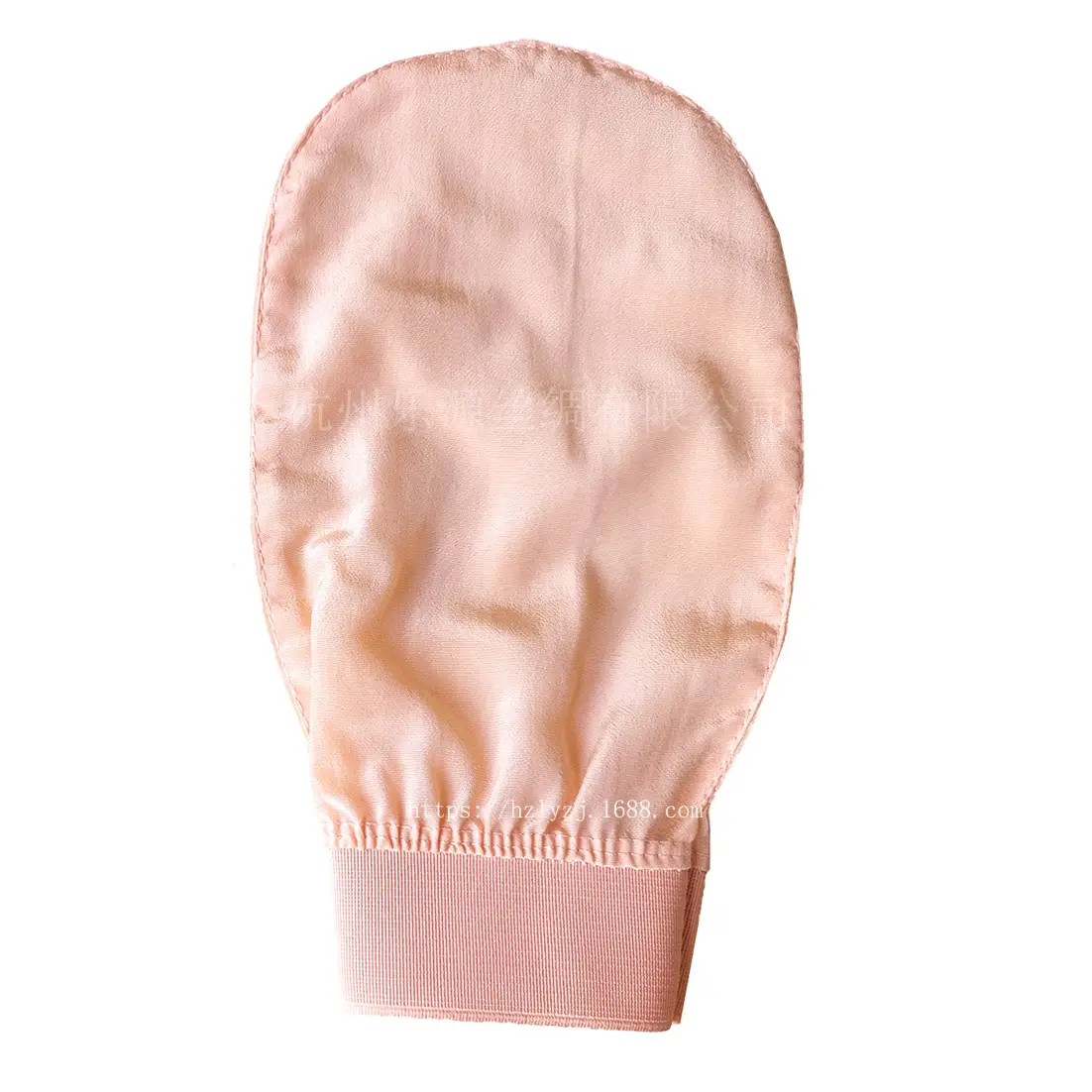 Turkish Silk Bath Gloves Green Ultra-Fine Skin-Free Scrub Towel - Image 2