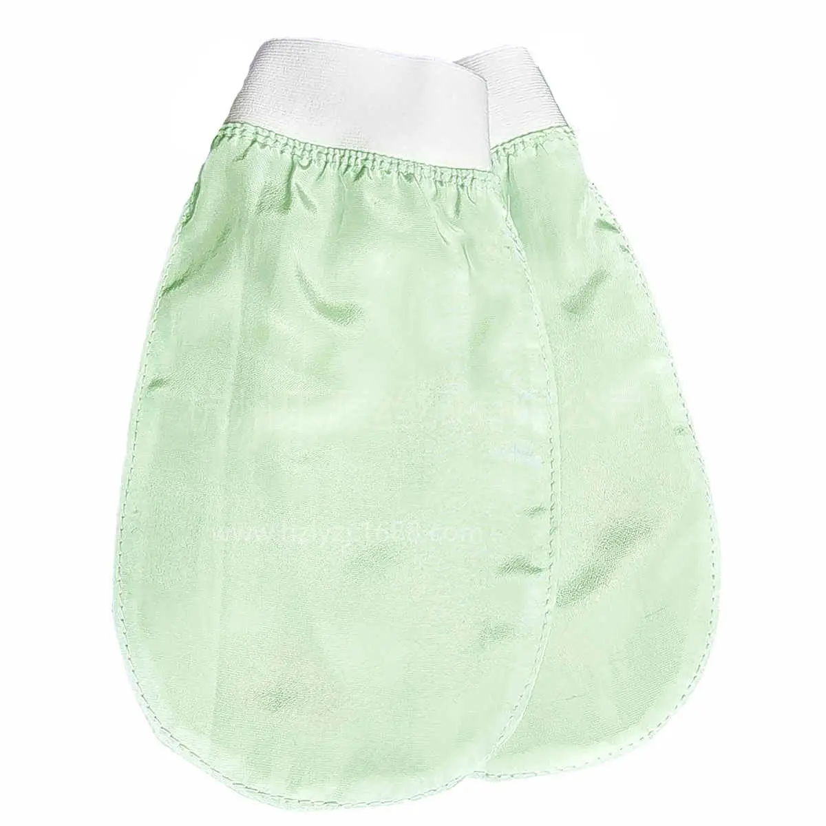 Turkish Silk Bath Gloves Green Ultra-Fine Skin-Free Scrub Towel - Image 5