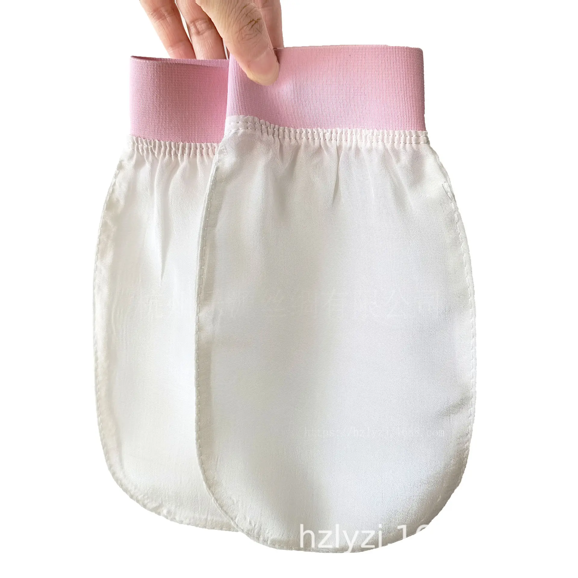 Turkish Silk Bath Gloves Green Ultra-Fine Skin-Free Scrub Towel - Image 6
