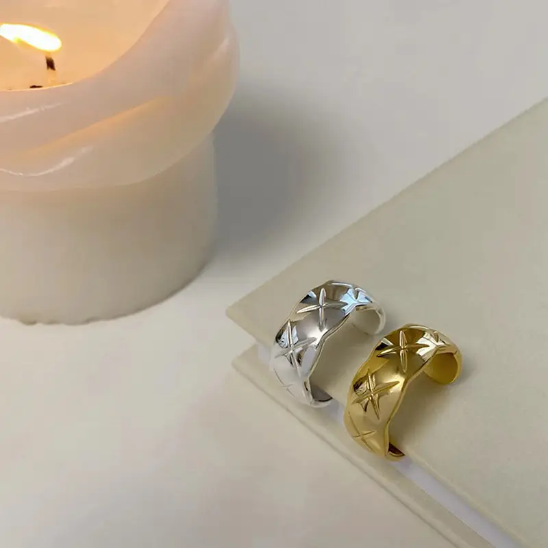 Real Gold Electroplated Open Ring for Women - Image 10