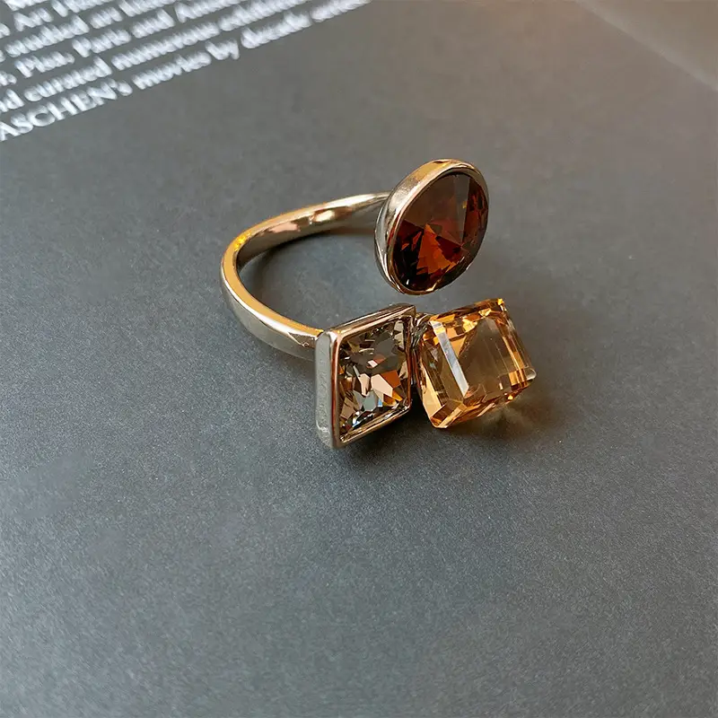 Real Gold Electroplated Open Ring for Women - Image 3