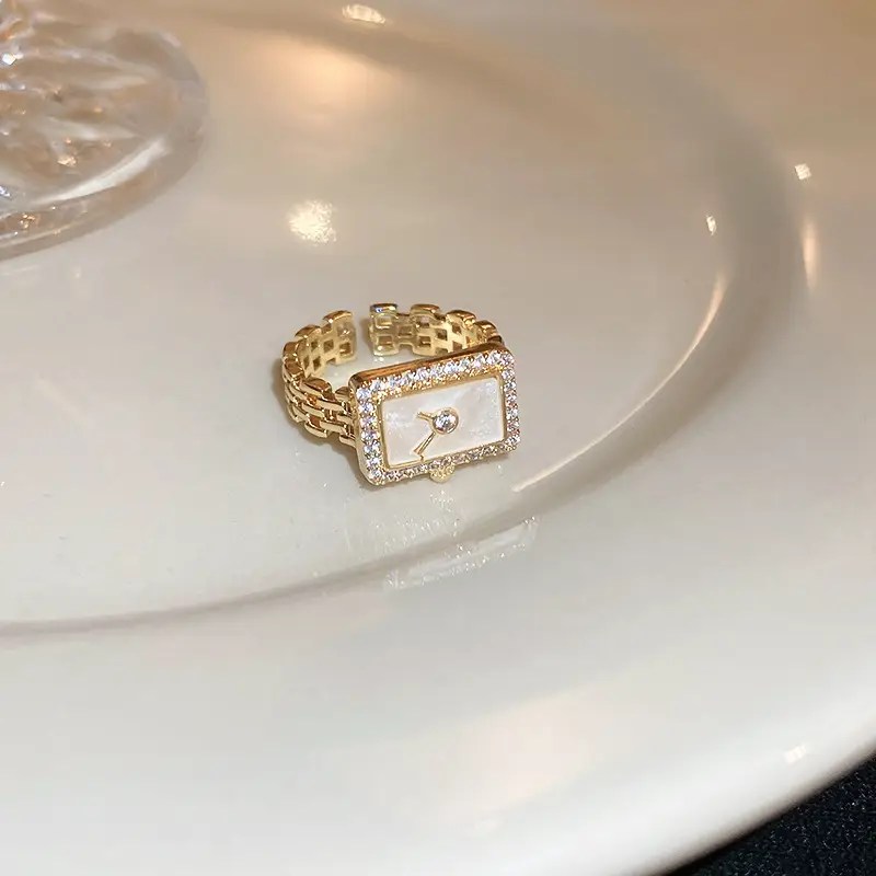 Real Gold Electroplated Open Ring for Women - Image 5