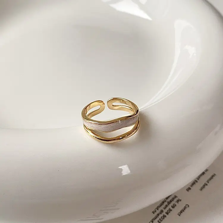 Real Gold Electroplated Open Ring for Women - Image 7