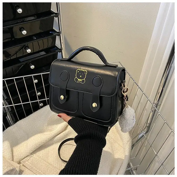 Women's Square Handbag Beige Retro Style 2026 — feature 43