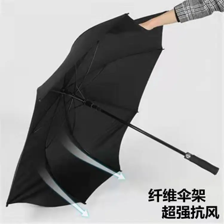 8 Bone Windproof Golf Umbrella with Long Handle - Image 8