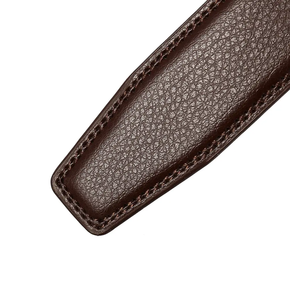 Brown Leather Belt for Men Women Unisex — feature 18