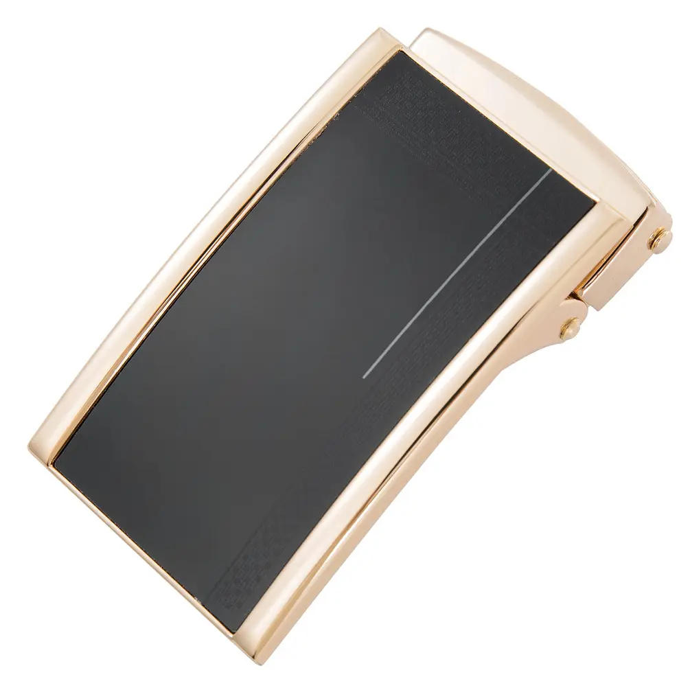 Gold Smooth Buckle Alloy Belt Dongguan - Image 2