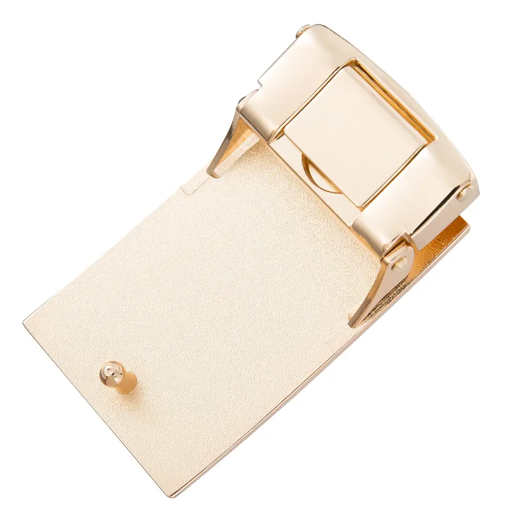 Gold Smooth Buckle Alloy Belt Dongguan - Image 5