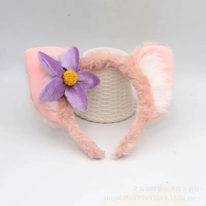 New Teletubbies Anime Hairband for Girls Pink