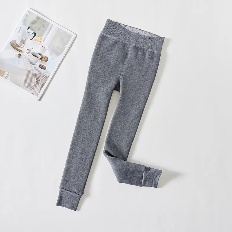 Children's Black Leggings Spring Autumn Cotton Vertical Stripe Waist - Image 12