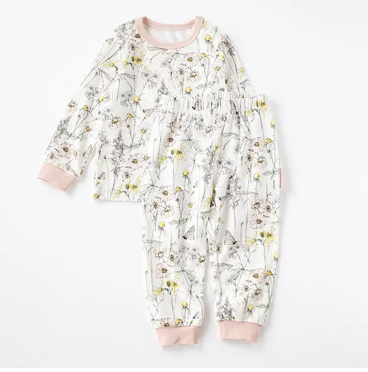 2025 Spring Boys Girls Pajamas Set Can Be Weared Outside — feature 12