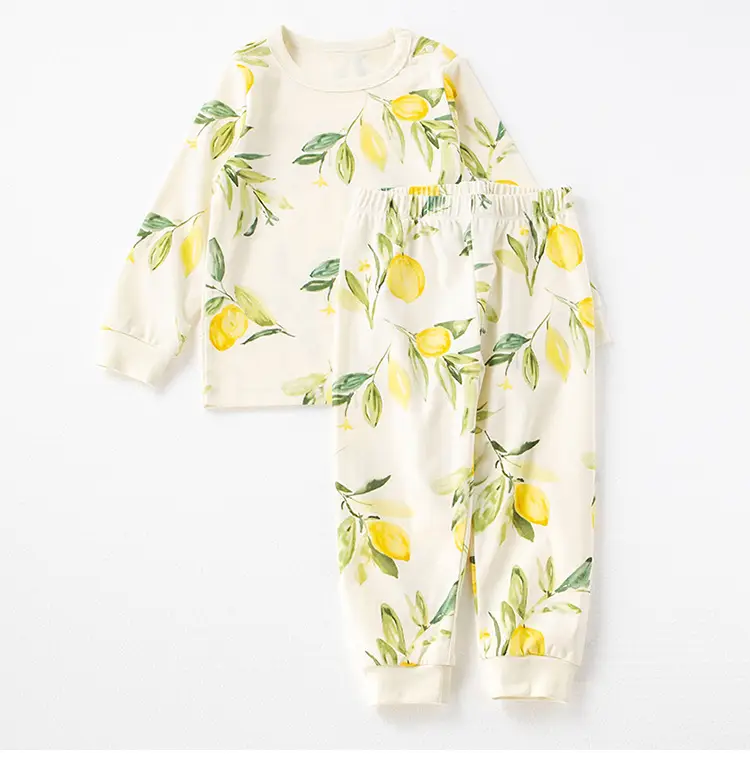 2025 Spring Boys Girls Pajamas Set Can Be Weared Outside — feature 13