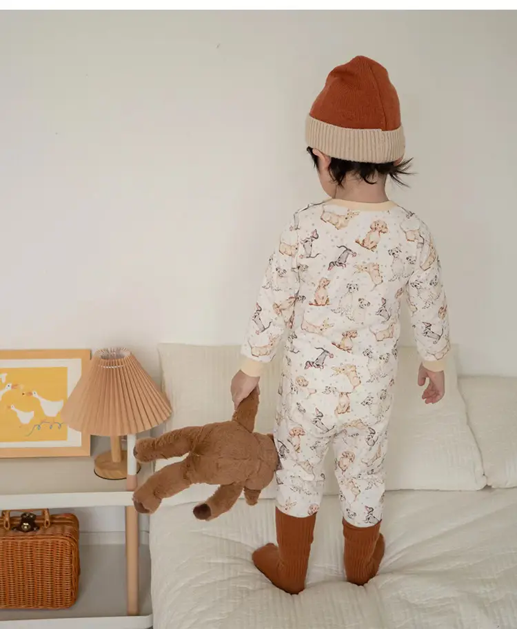 2025 Spring Boys Girls Pajamas Set Can Be Weared Outside — feature 19