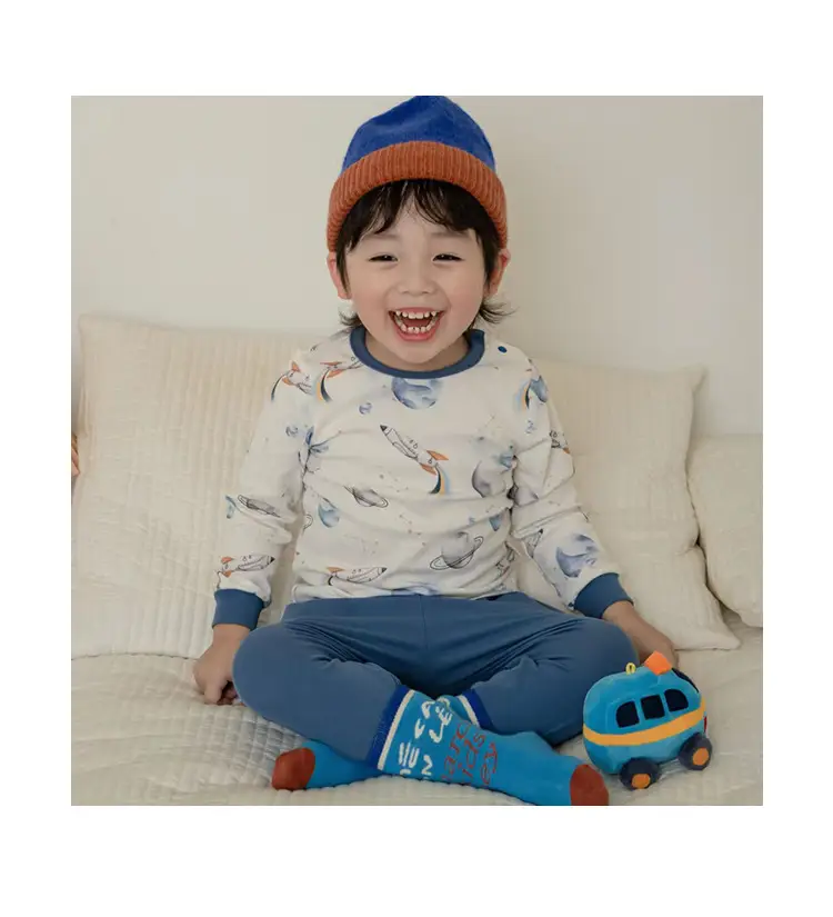 2025 Spring Boys Girls Pajamas Set Can Be Weared Outside — feature 20