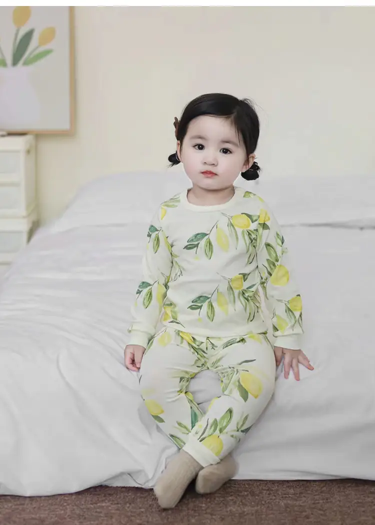 2025 Spring Boys Girls Pajamas Set Can Be Weared Outside — feature 28