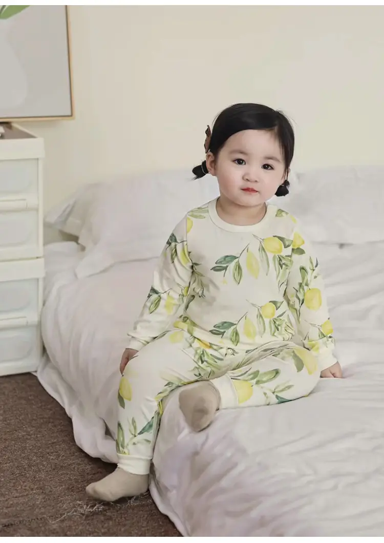 2025 Spring Boys Girls Pajamas Set Can Be Weared Outside — feature 29