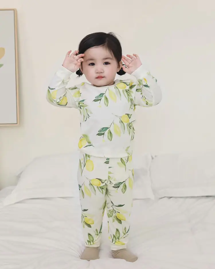 2025 Spring Boys Girls Pajamas Set Can Be Weared Outside — feature 30