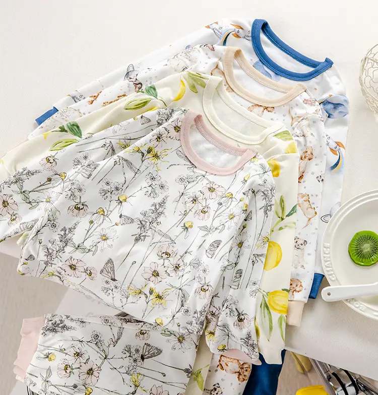 2025 Spring Boys Girls Pajamas Set Can Be Weared Outside — feature 9