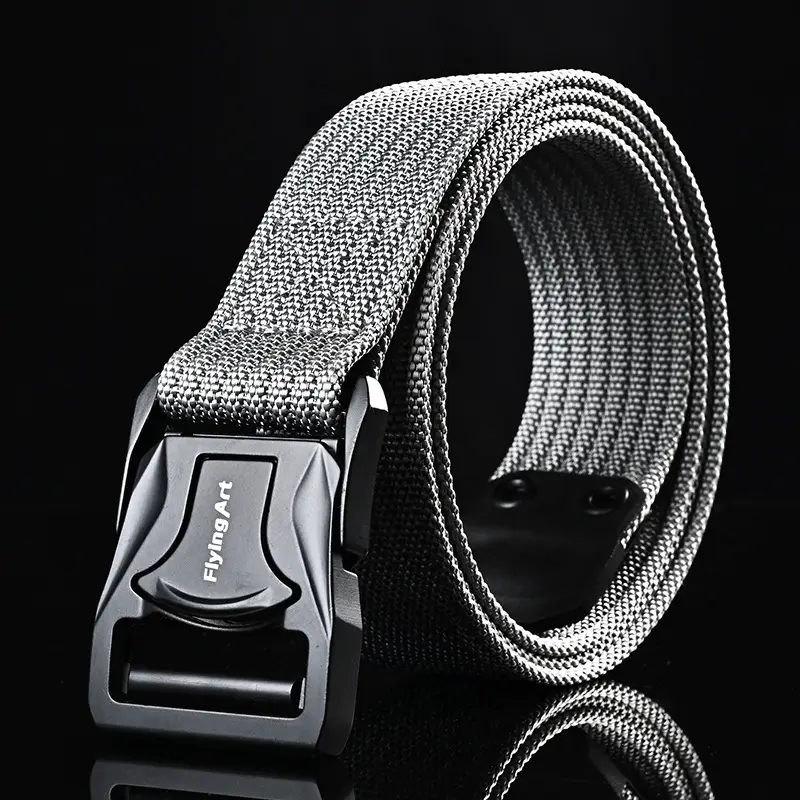 Gold Braided Tactical Belt for Men