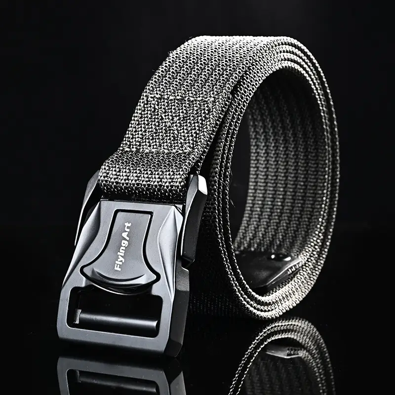 Gold Braided Tactical Belt for Men