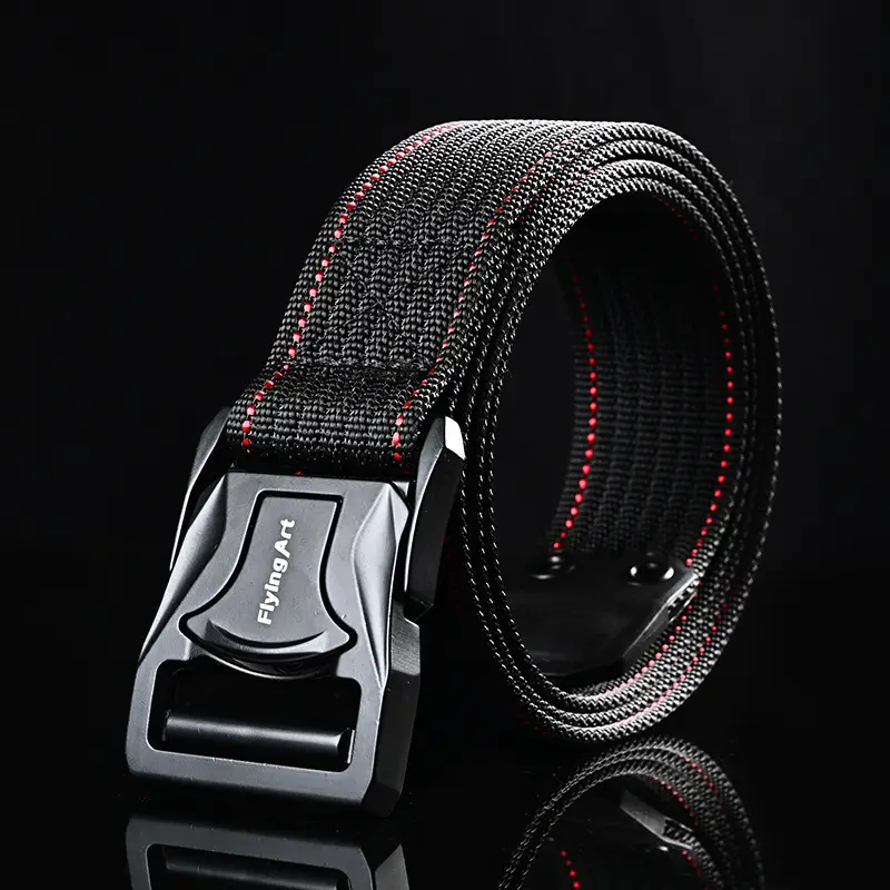 Gold Braided Tactical Belt for Men