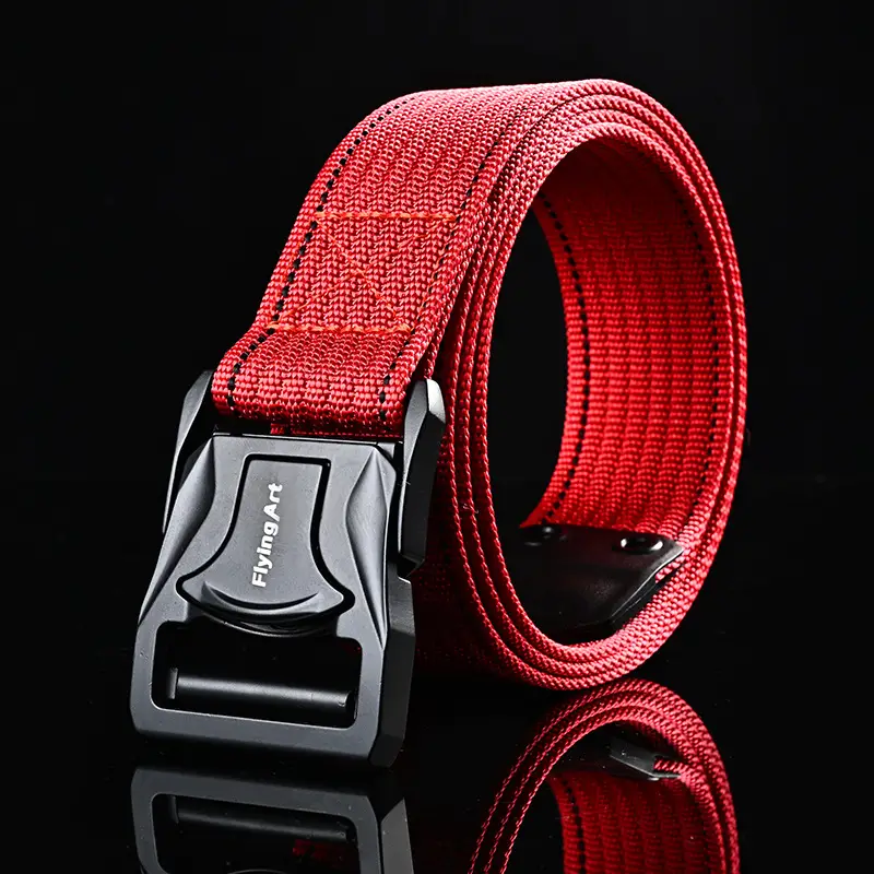 Gold Braided Tactical Belt for Men