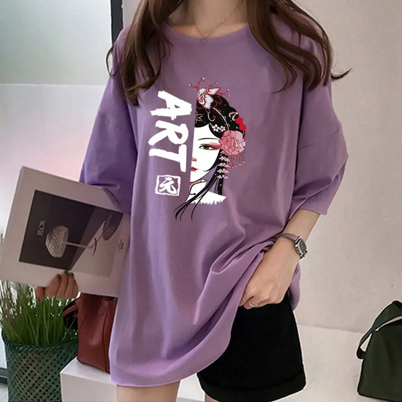 2026 Korean Style Oversized Pink T-Shirt — feature 12