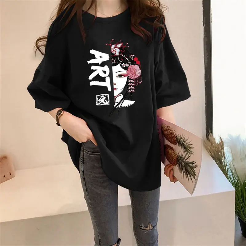 2026 Korean Style Oversized Pink T-Shirt — feature 3