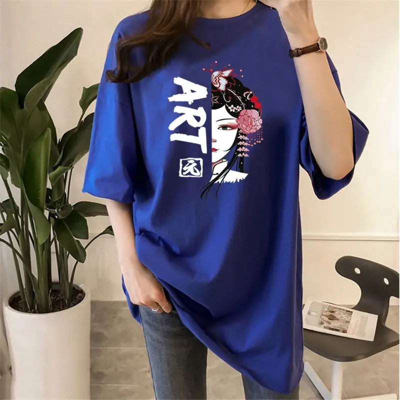 2026 Korean Style Oversized Pink T-Shirt - Image 10