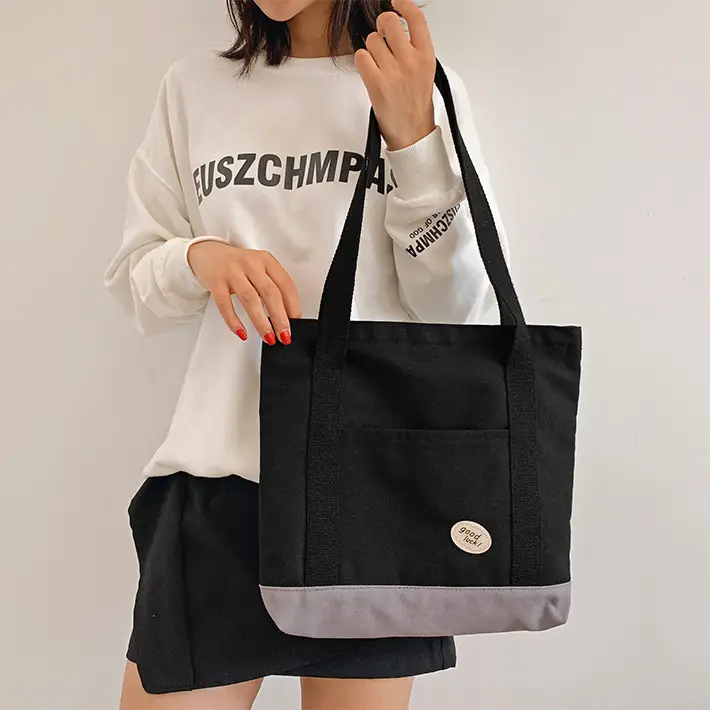 Women's Canvas Tote Bag Large Capacity Shoulder Portable
