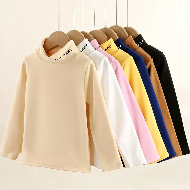 Yellow Turtleneck Long Sleeve Baby Shirt Medium Large - Image 8