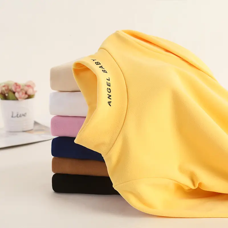 Yellow Turtleneck Long Sleeve Baby Shirt Medium Large - Image 9