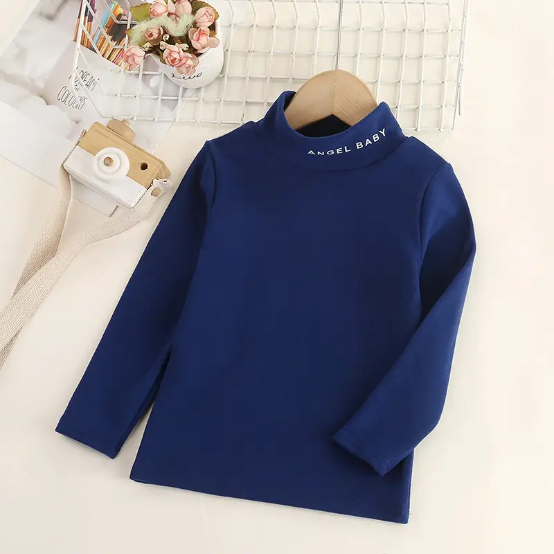 Yellow Turtleneck Long Sleeve Baby Shirt Medium Large - Image 10