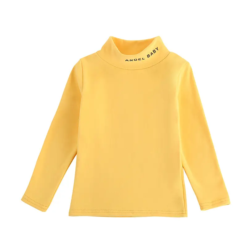 Yellow Turtleneck Long Sleeve Baby Shirt Medium Large - Image 11
