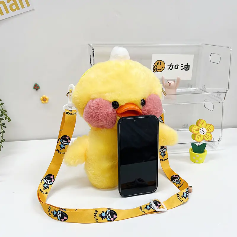 Pink Duck Crossbody Bag for Girls - Image 6
