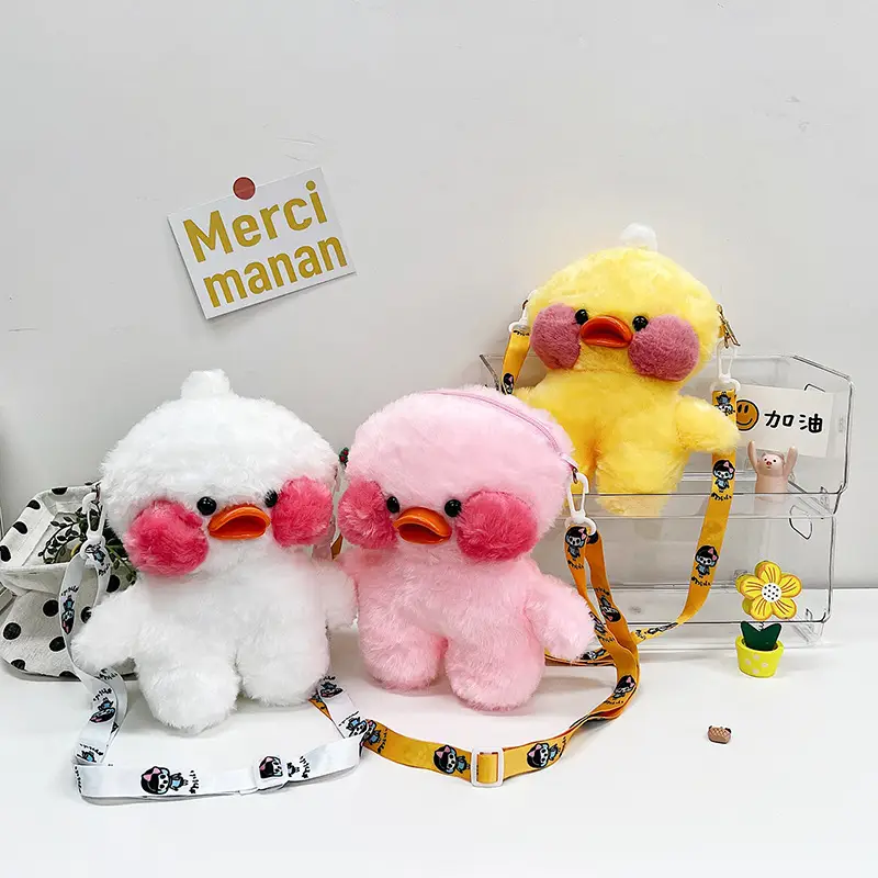 Pink Duck Crossbody Bag for Girls - Image 7