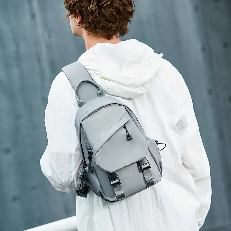 Men's Black Wireless Laptop Backpack 7" 18cm - Image 2