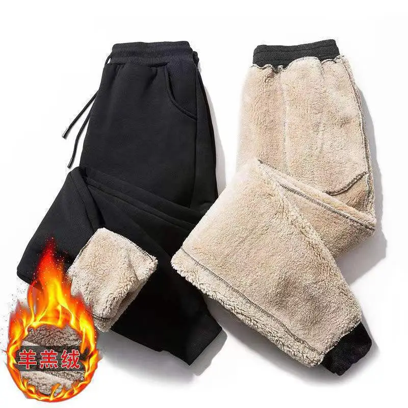 Men Black Fleece Hoodie Pants Set Casual Two Piece — feature 10