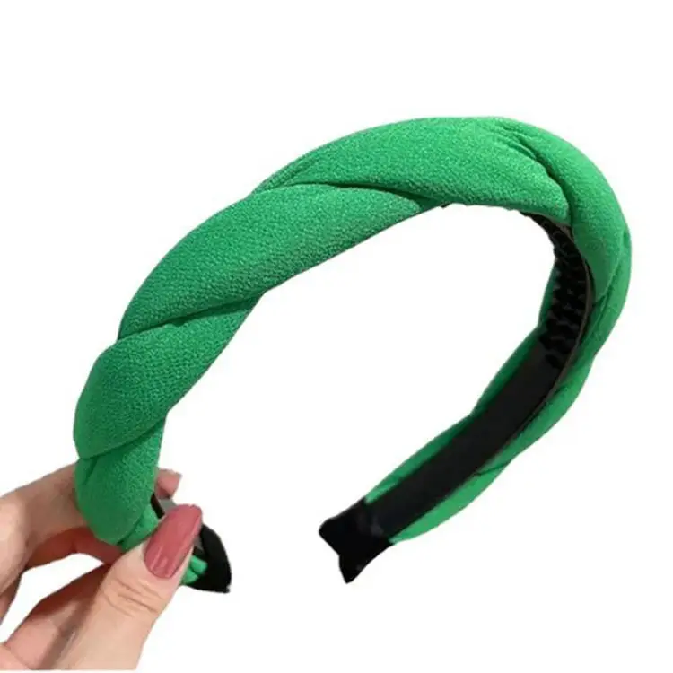 Women's Korean Niuni Twist Headband Solid Color