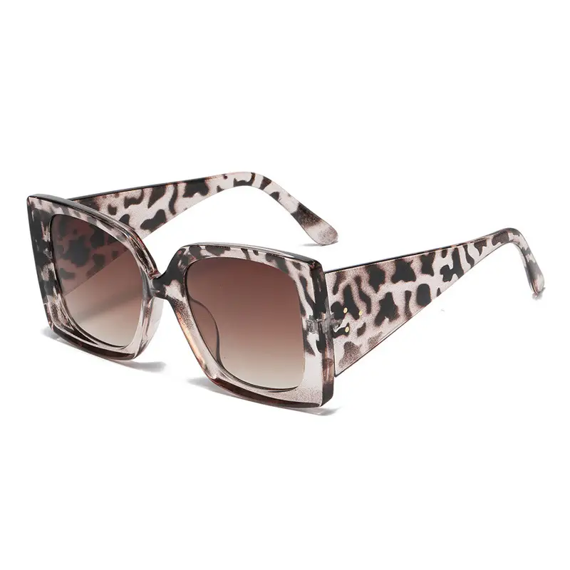 Square Frame Sunglasses for Women Men European American Trend - Image 3