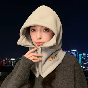 Women Letter Knitted Woolen Hat Red Black Winter Warm — feature 17