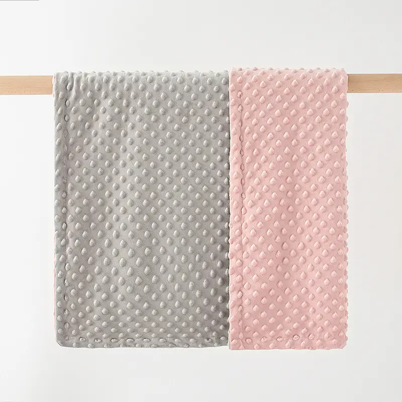 Baby Blue Micro Padded Nap Blanket Double Layer - Image 3