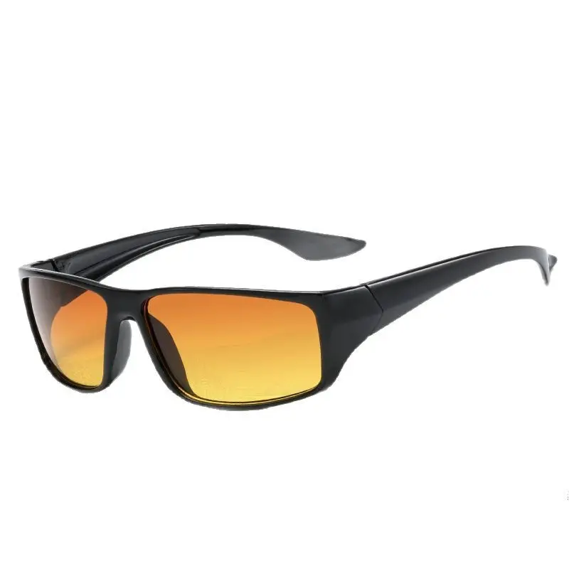 Men Yellow Film Sunglasses Outdoor Sports Cycling Night Vision - Image 8