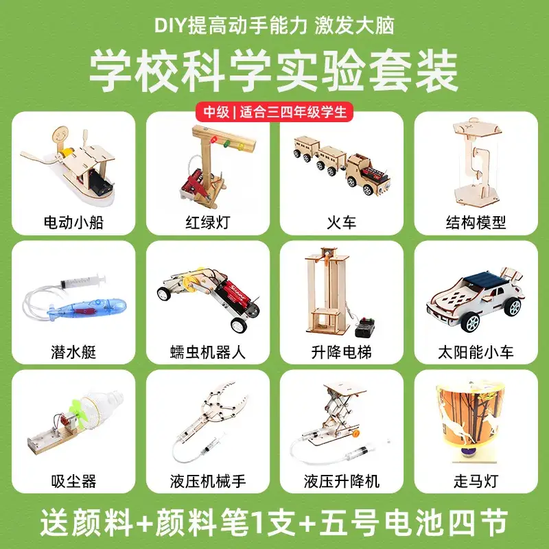 Wooden Science Experiment Stand for Elementary Students - Image 62