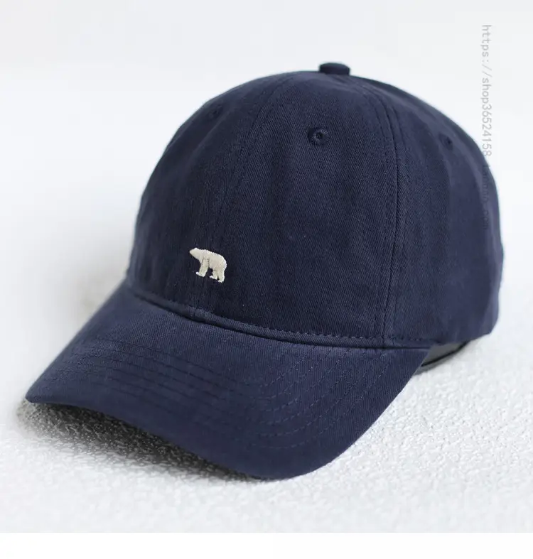 Japanese Men's Embroidered Beige Peaked Hat with Adjustable Strap — feature 6