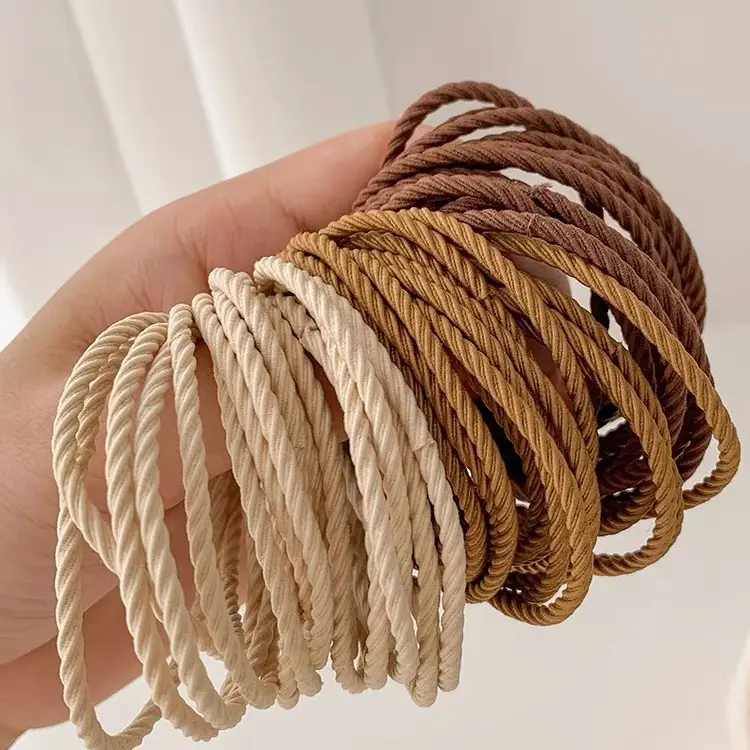 Rainbow Color Hair Rope for Women 50 Box - Image 6