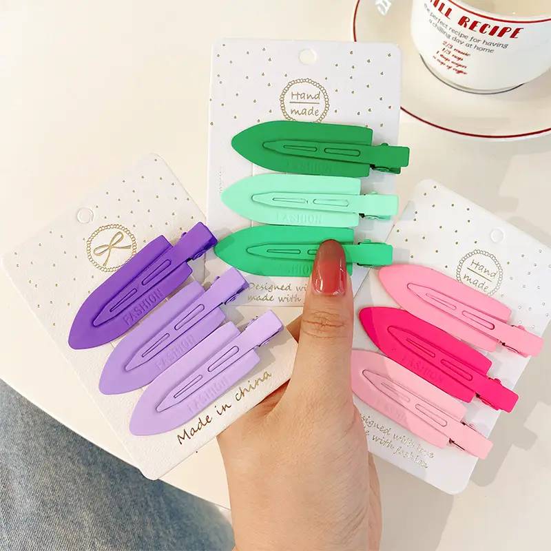Korean Style Yellow Hairpin Clip for Women - Image 11