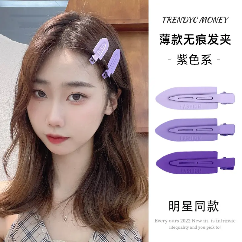 Korean Style Yellow Hairpin Clip for Women - Image 3