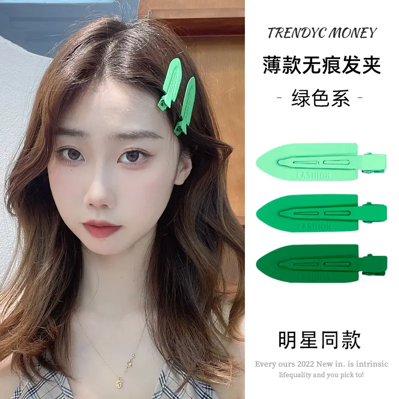 Korean Style Yellow Hairpin Clip for Women - Image 6