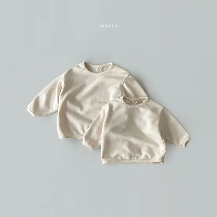 Children's Long Sleeve Sweater T-Shirt Brown & White - Image 5